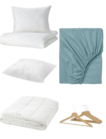 Bedroom Essentials Starter-kit